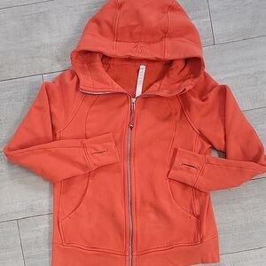 lululemon athletica Womans Orange Hoodie
